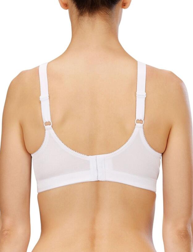 Naturana Firm Support Bra White