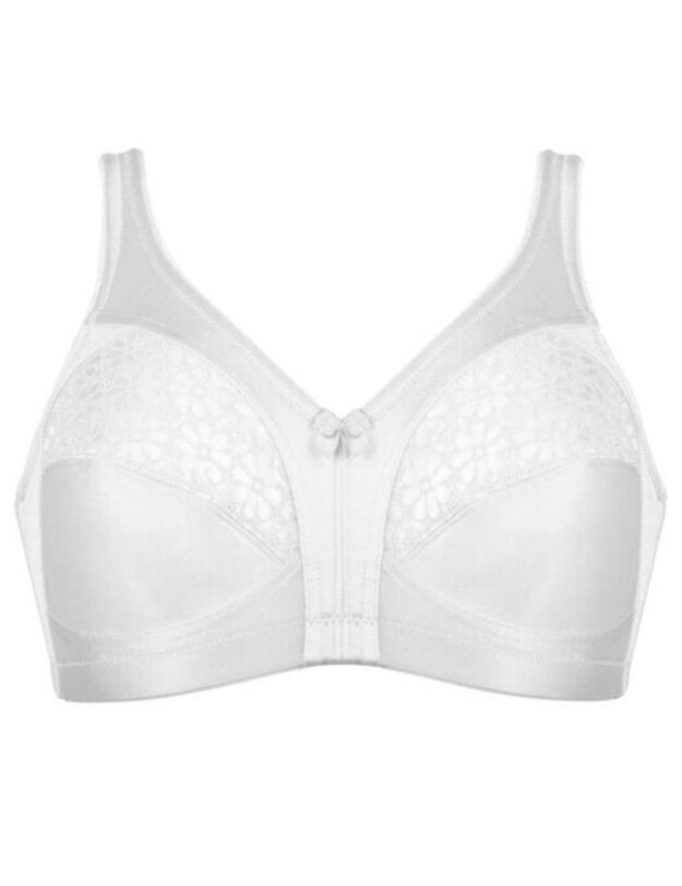 Naturana Firm Support Bra White