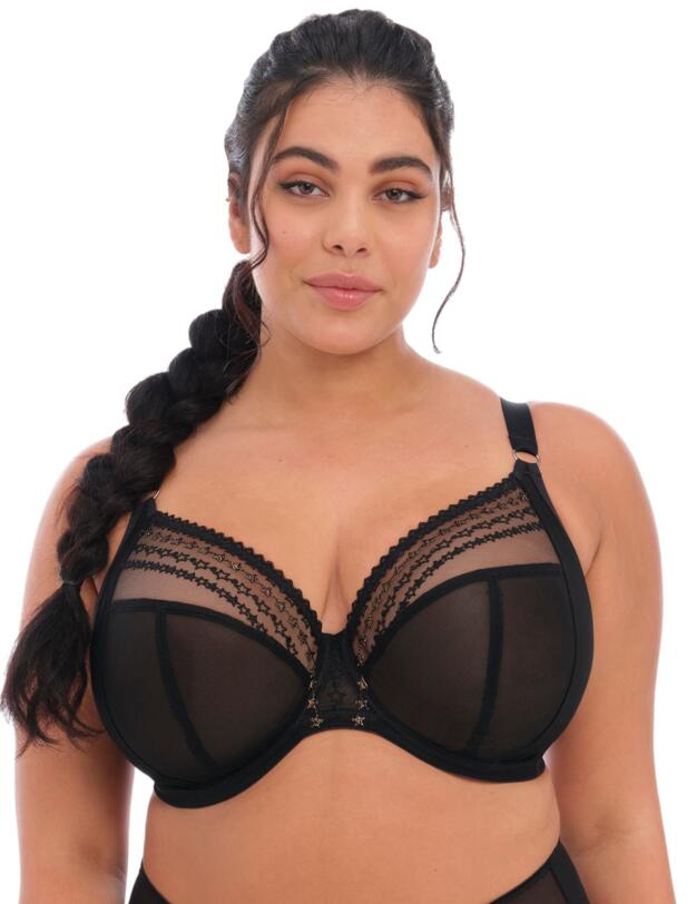Elomi Matilda Plunge Bra Black Star