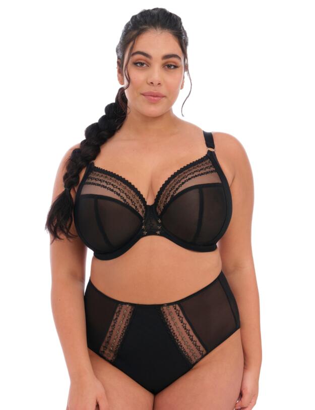 Elomi Matilda Plunge Bra Black Star