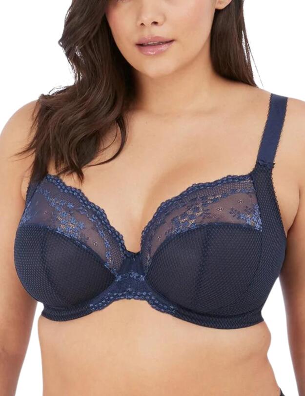 Elomi Charley Stretch Plunge Bra Navy 