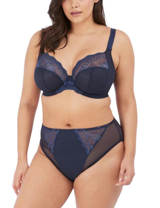 Elomi Charley Stretch Plunge Bra Navy 