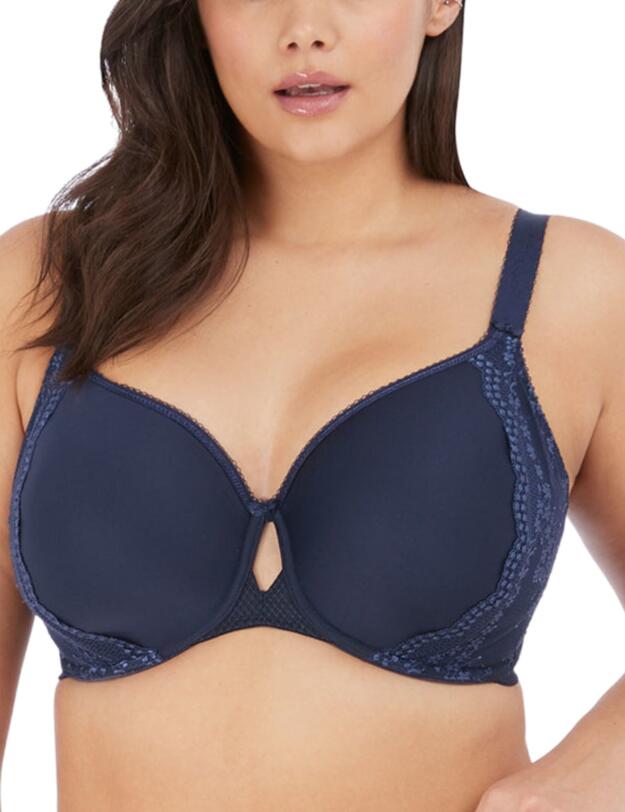 Elomi Charley Moulded Spacer Bra Navy 