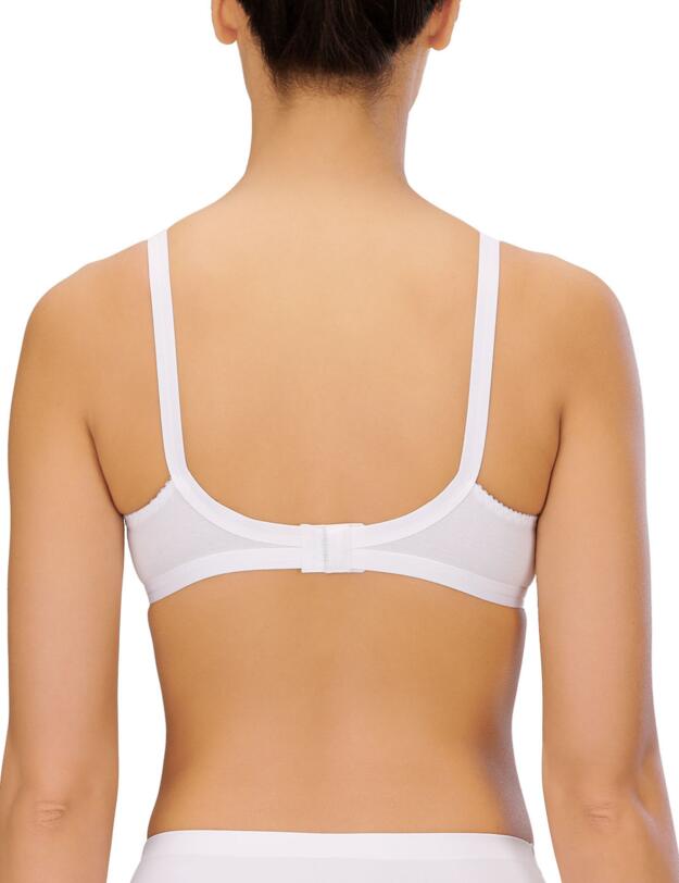 Naturana Classics Soft Bra White
