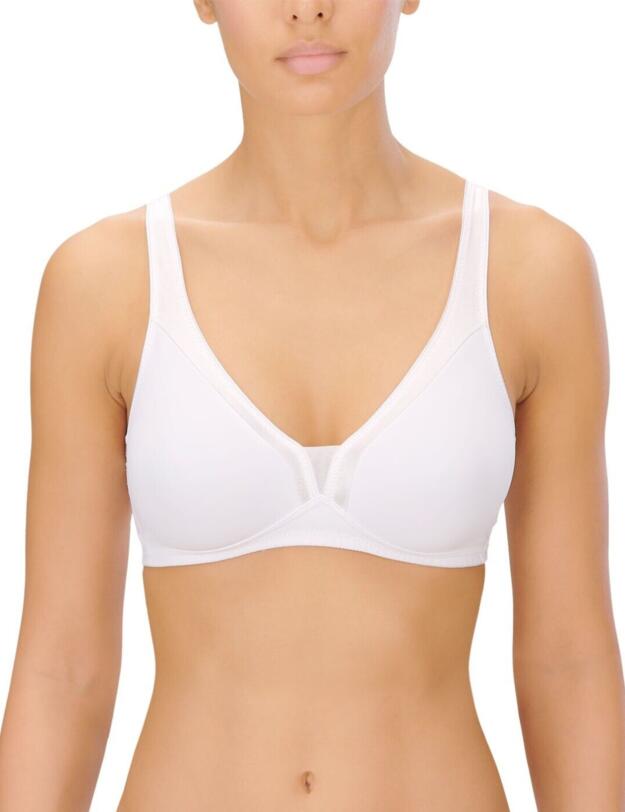 Naturana Classics Soft Bra White