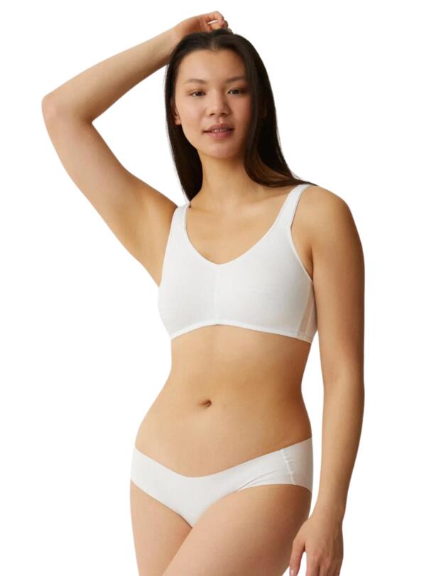 Naturana Classics Soft Bra White