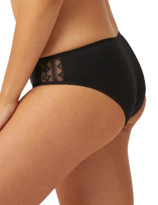 Naturana Period Briefs Black