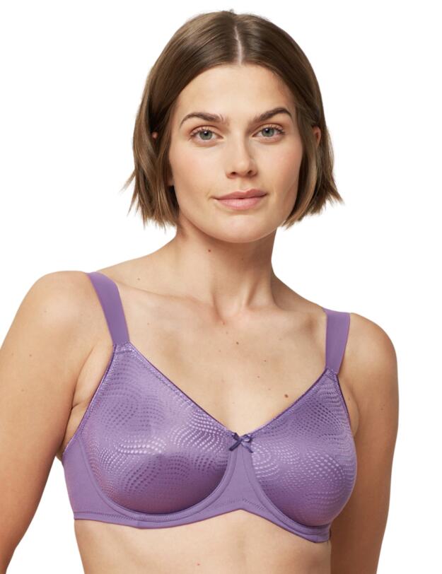 Triumph Essential Minimizer Full Cup Bra Purple Rain