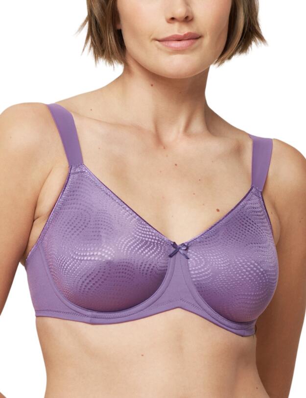Triumph Essential Minimizer Full Cup Bra Purple Rain