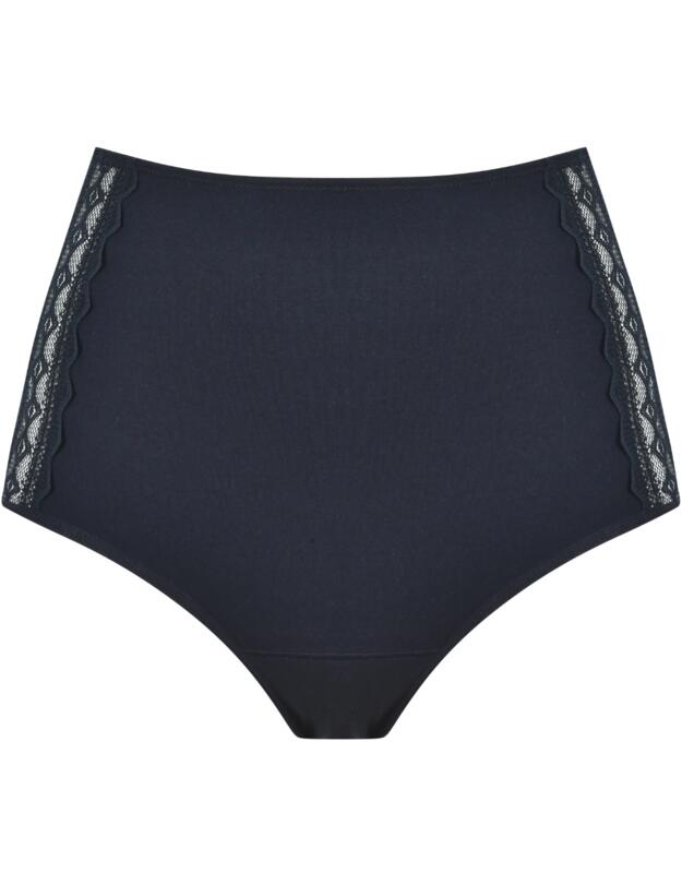 Naturana Period High Waist Brief Black