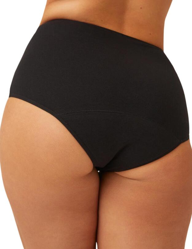 Naturana Period High Waist Brief Black