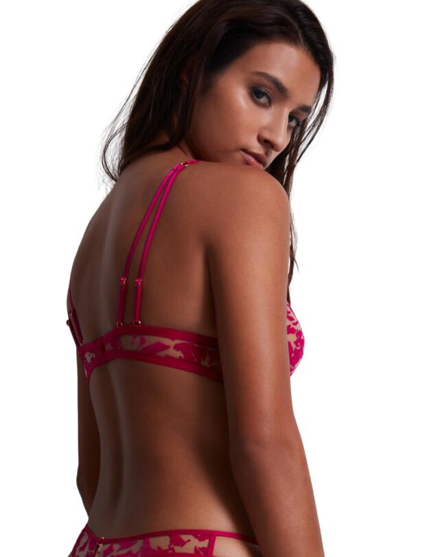 Aubade Wild Vibration Triangle Bra Hot Pink