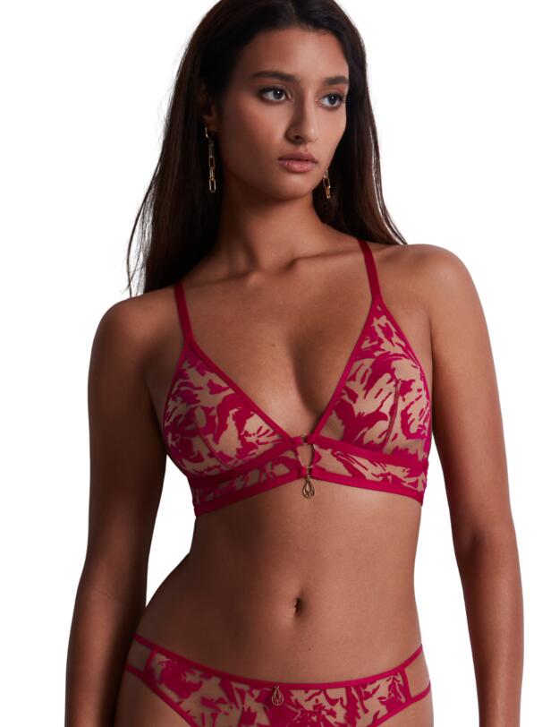 Aubade Wild Vibration Triangle Bra Hot Pink