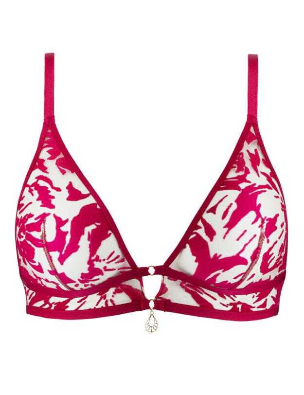 Aubade Wild Vibration Triangle Bra Hot Pink