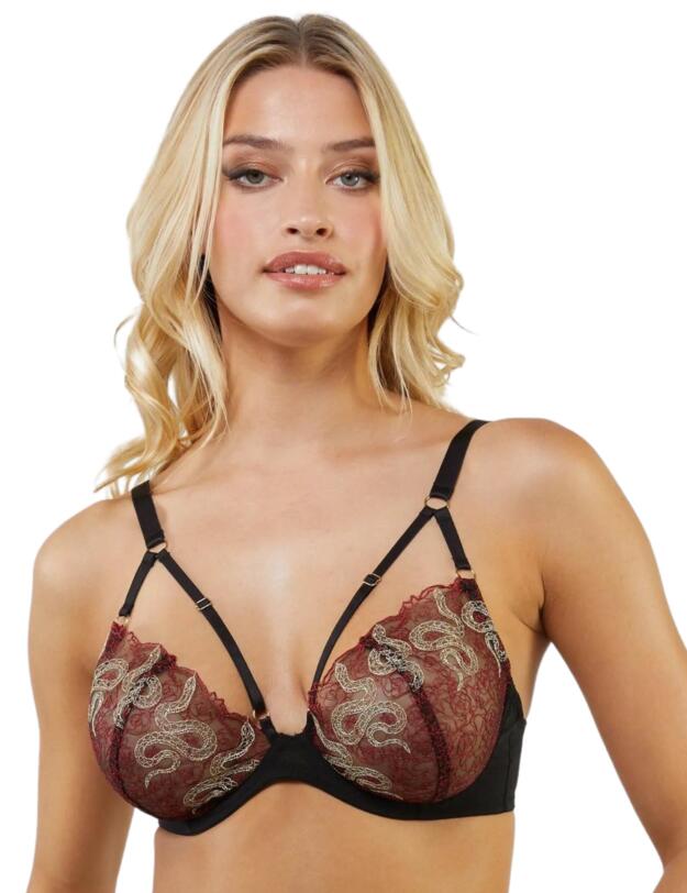 Playful Promises Dakota Balconette Bra Red