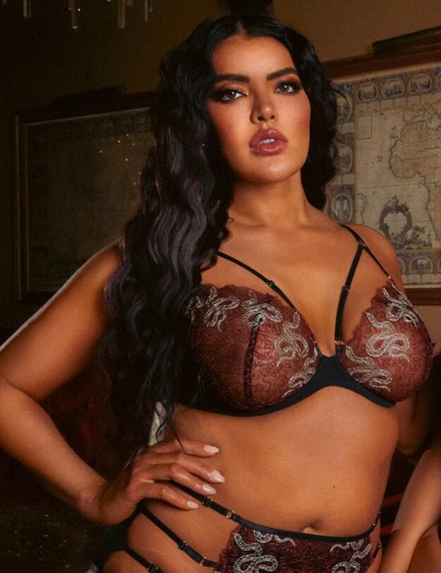 Playful Promises Dakota Balconette Bra Red