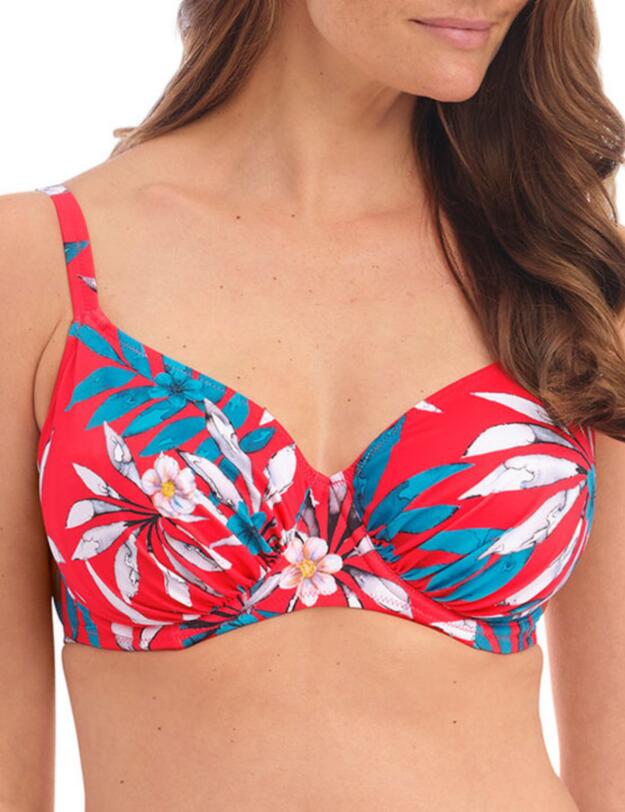 Fantasie Santos Beach Full Cup Bikini Top Pomegranate