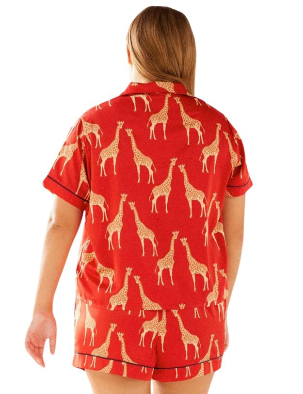 Chelsea Peers Short Pyjama Set Red