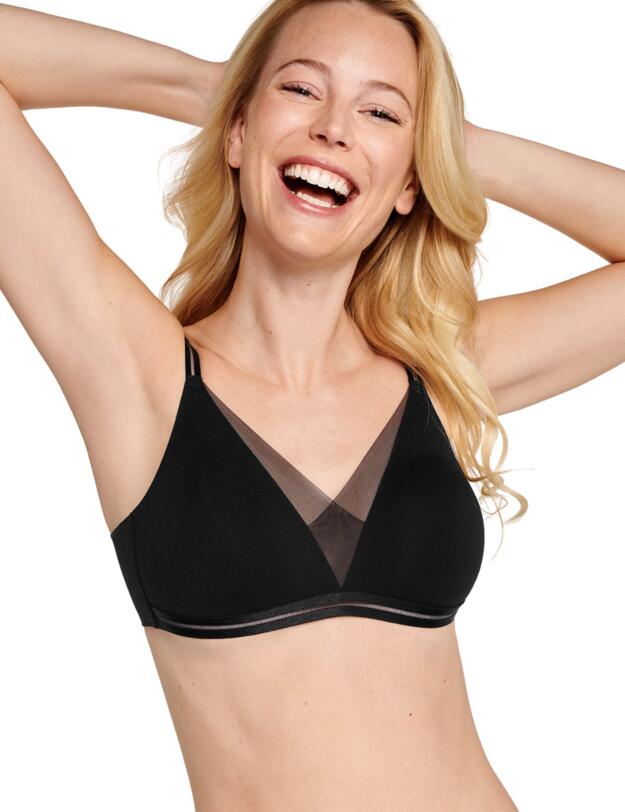 Naturana The Monday Non-Wired Bra Black