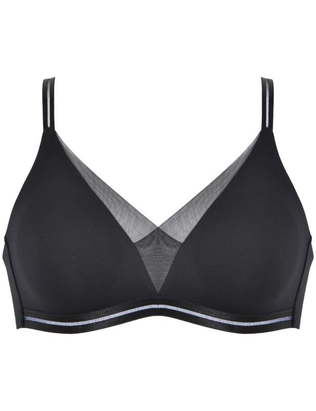 Naturana The Monday Non-Wired Bra Black