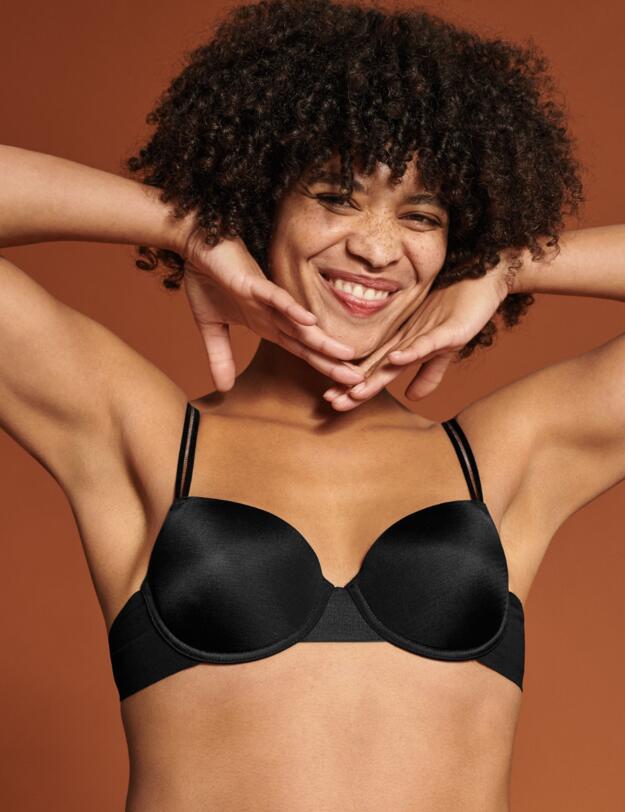 Naturana The Monday T-Shirt Bra Black