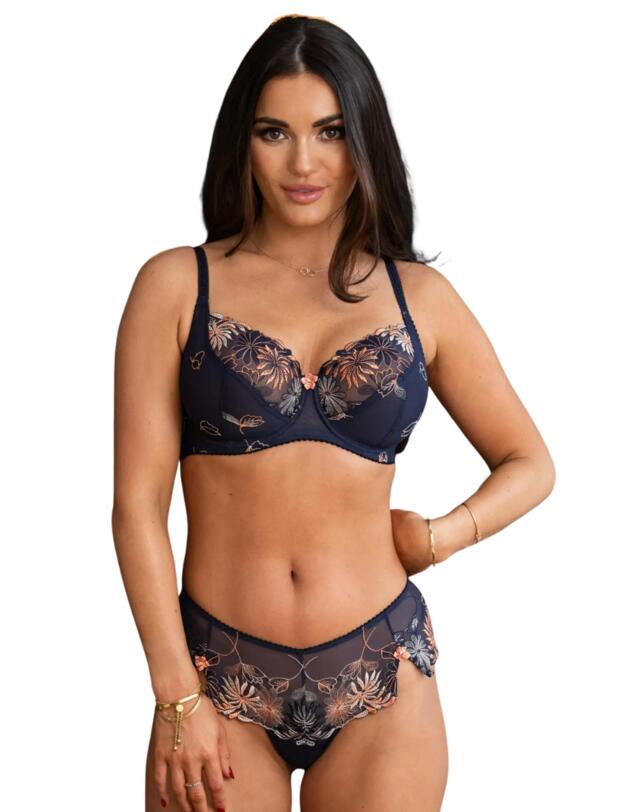 Pour Moi St Tropez Shorty Midnight Orange
