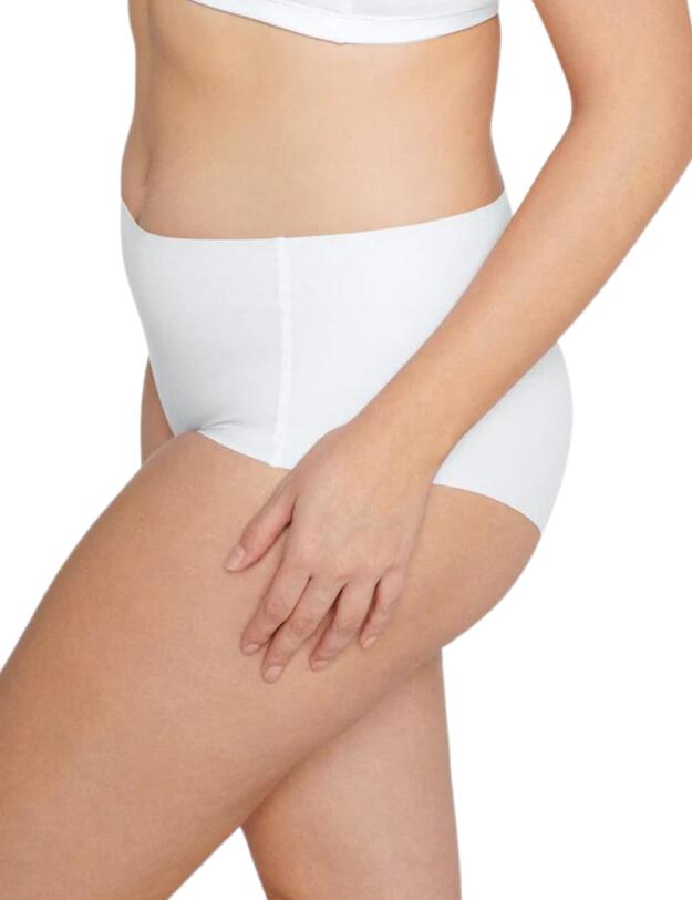 Naturana Everyday High Waist Briefs White