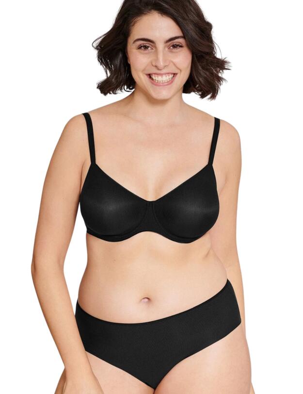  Naturana The Tuesday T-Shirt Bra Black 