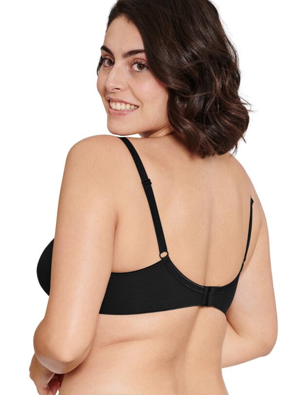  Naturana The Tuesday T-Shirt Bra Black 