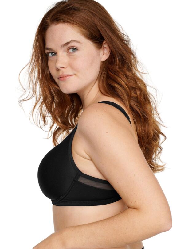Naturana The Monday Spacer Bra Black 