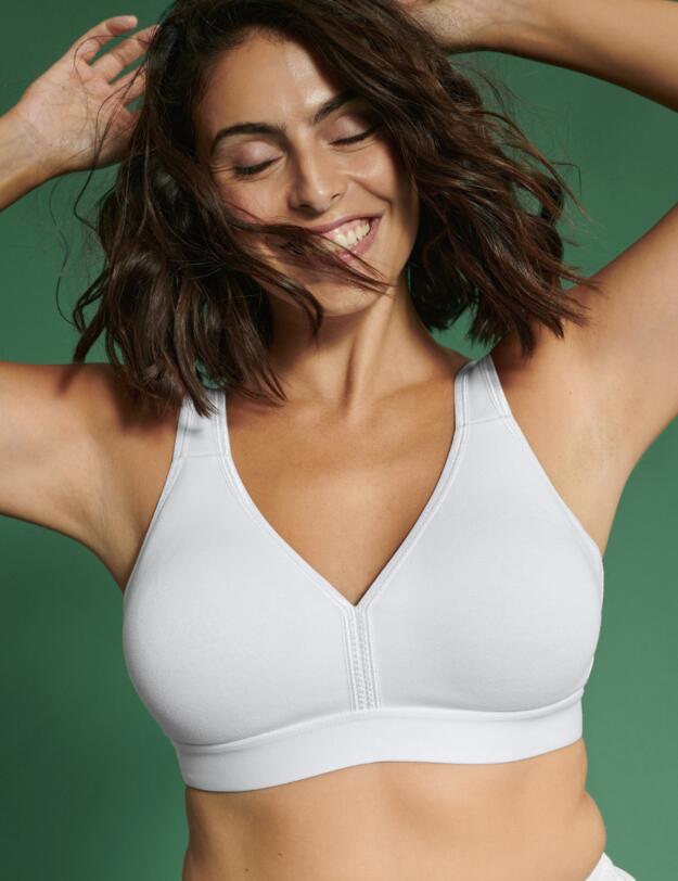  Naturana Solutions Sports Bra White 