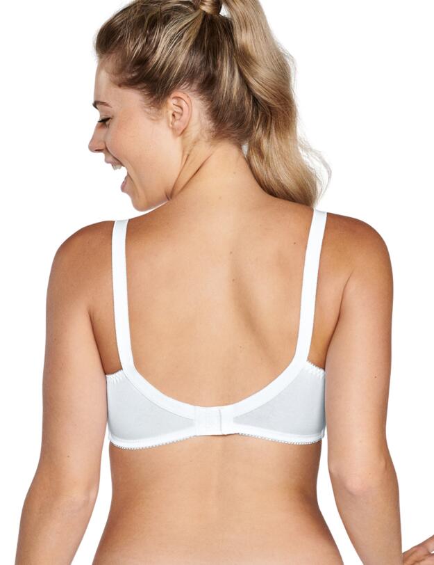  Naturana Classic Soft Bra White 