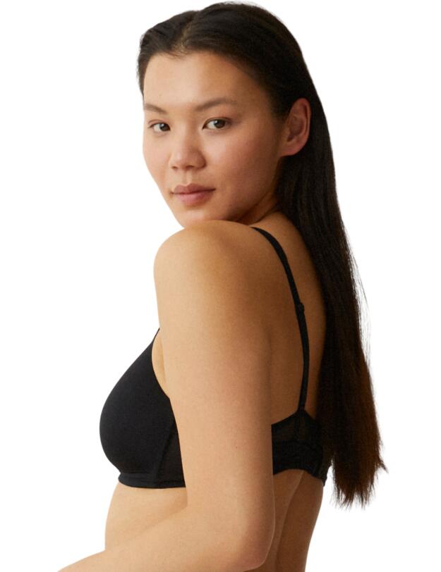 5757 Naturana The Monday Non-Wired Bra - 5757 Black
