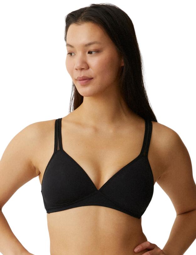 5757 Naturana The Monday Non-Wired Bra - 5757 Black