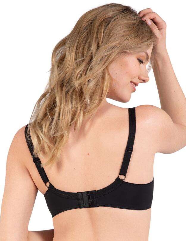 Naturana Everyday Minimiser Bra Black