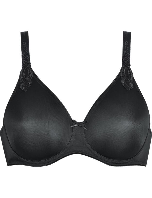 Naturana Everyday Minimiser Bra Black