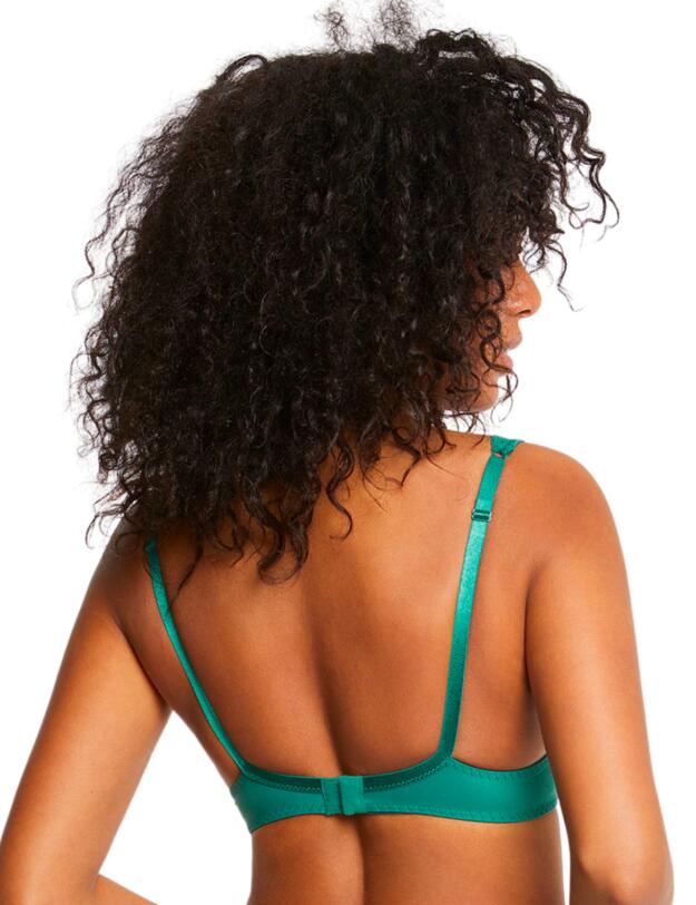 Maison Lejaby Gaby Plunge Bra Pine Green