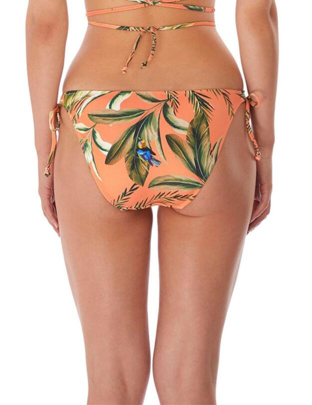 Freya Birds in Paradise Tie Side Brief Cantaloupe