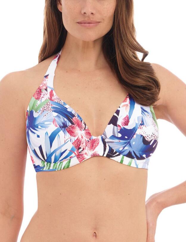 Fantasie Santa Catalina Halterneck Bikini Top Blue Depths