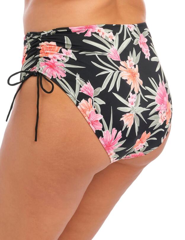  Elomi Dark Tropics Adjustable Bikini Briefs Black 