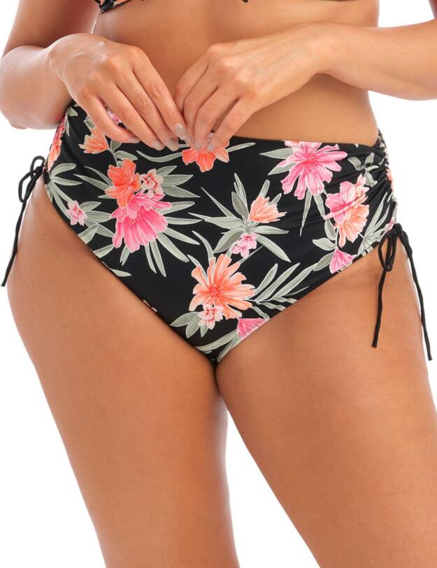  Elomi Dark Tropics Adjustable Bikini Briefs Black 