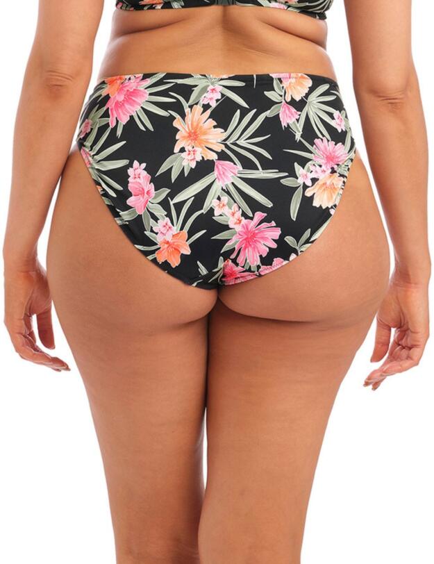 Elomi Dark Tropics Bikini Briefs Black 