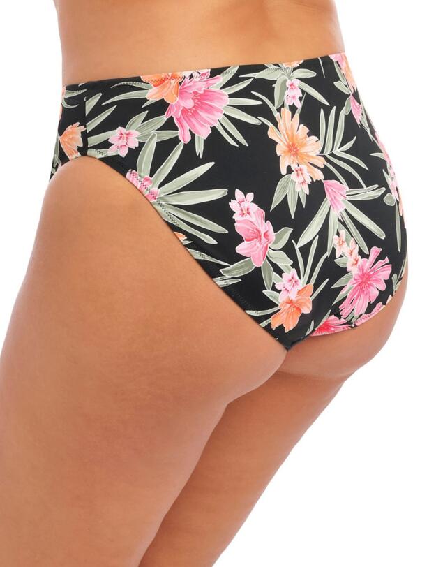 Elomi Dark Tropics Bikini Briefs Black 