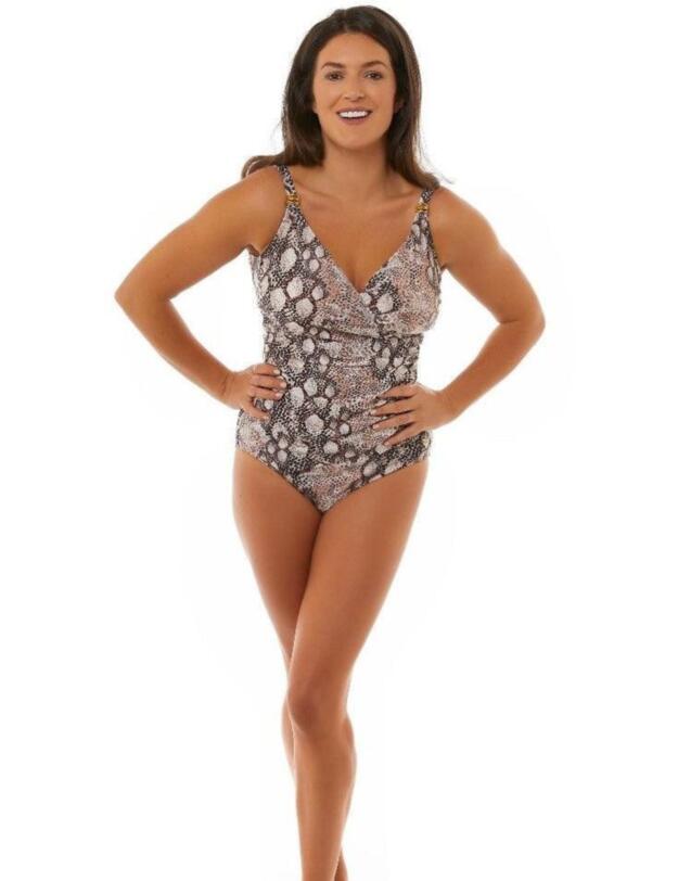Seaspray Ella Swimsuit Brown