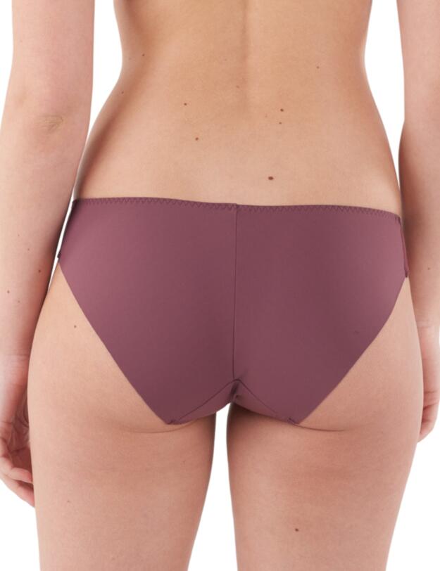 Maison Lejaby Fleur Ikat Brief Burgundy