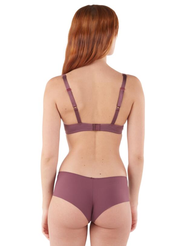  Maison Lejaby Fleur Ikat Short Brief Burgundy