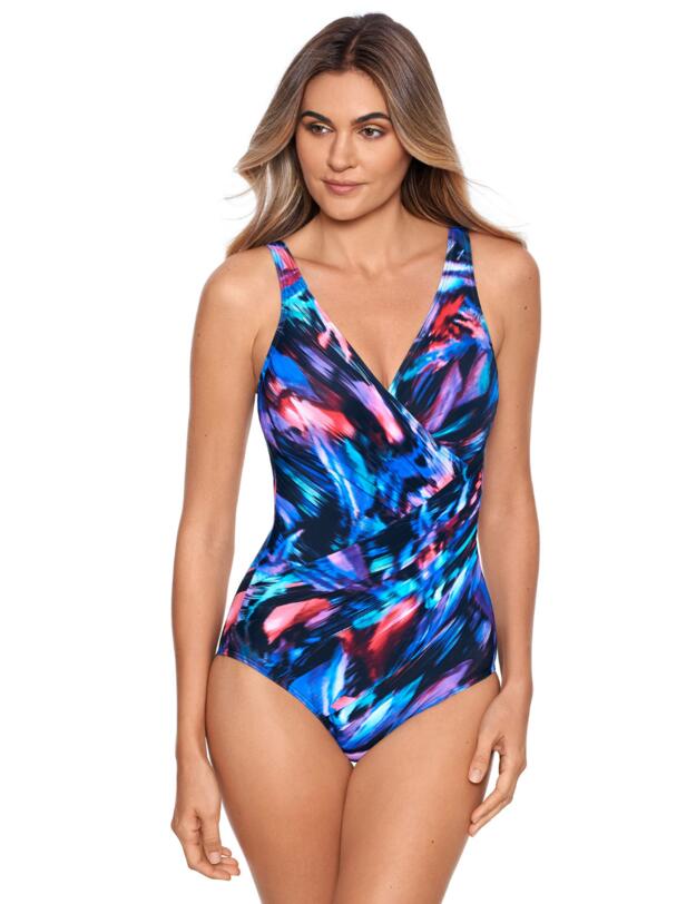 Miraclesuit Fuego Flora Oceanus Swimsuit Black/Multi 
