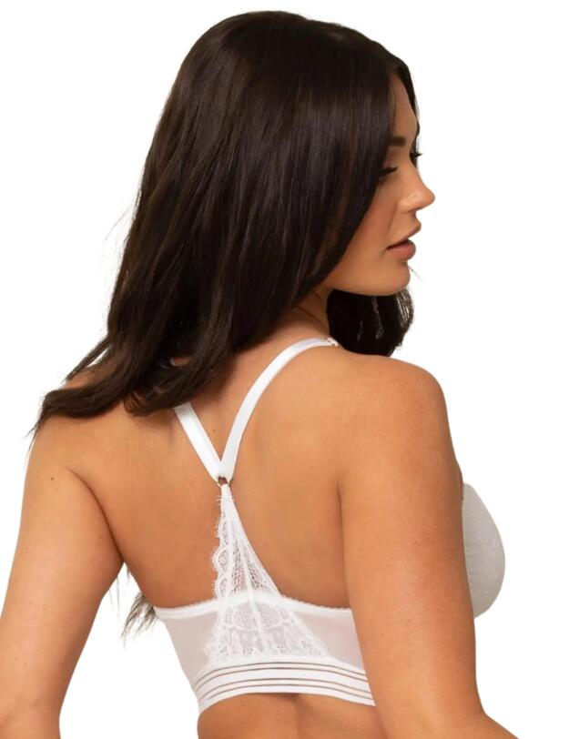 Pour Moi Revolution Front Fastening Bralette White