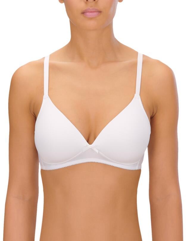 Naturana Non-Wired Moulded Padded Soft Cup Bra White