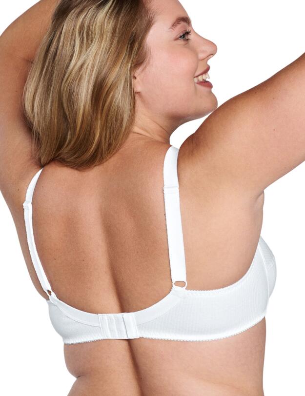 Naturana Cotton Soft Cup Bra White